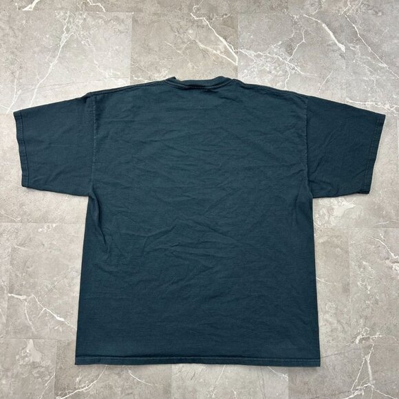 90s Vintage Pittsburgh Penguins Graphic Tee Mens 2XL XXL NHL Hockey Short Sleeve - Picture 3 of 8